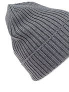 Cappello per bambini Moncler Enfant grigio con applicazione logo - Rubino Kids