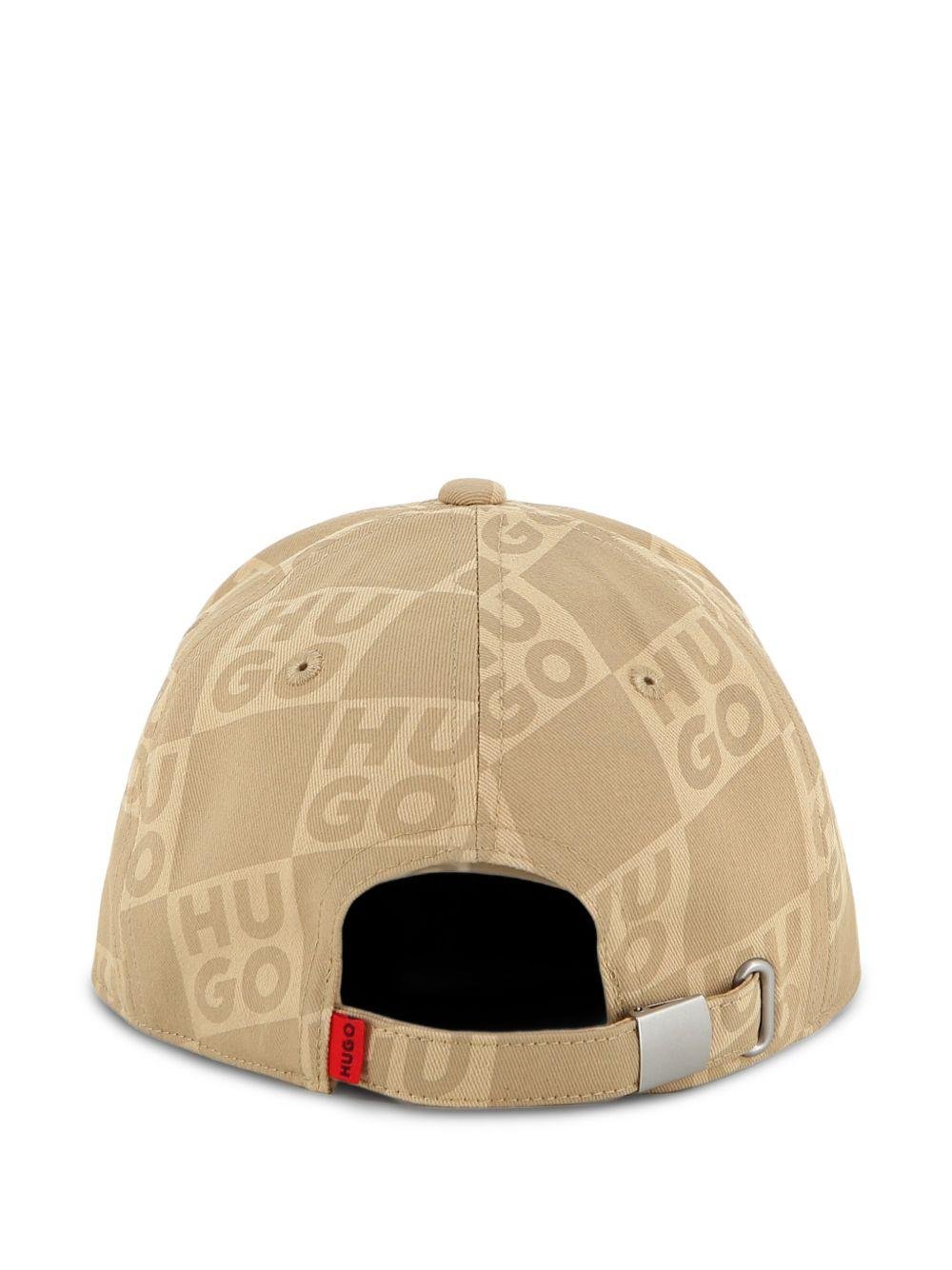 Cappello per bambino Hugo Kids marrone chiaro con cinturino regolabile - Rubino Kids