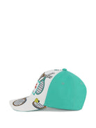 Cappello per bambino The Marc Jacobs x Mickey Mouse verde con stampa racchette da tennis - Rubino Kids