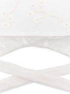 Cappello per neonata La Stupenderia bianco con dettaglio fiocco - Rubino Kids