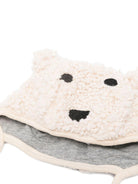 Cappello per neonati Molo beige con motivo a faccia d'orso - Rubino Kids