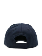 Cappello per neonato Boss Kids blu con logo sul davanti - Rubino Kids