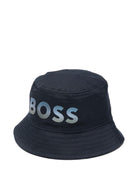 Cappello per neonato Boss Kids blu scuro bucket - Rubino Kids