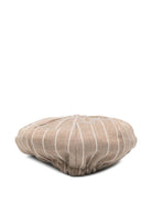 Cappello per neonato Colorichiari marrone con design a righe - Rubino Kids