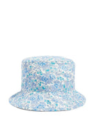 Cappello Piob per neonato Bonpoint blu con stampa a fiori - Rubino Kids