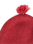 Cappello Tinna per neonato Bonpoint rosso con pompon - Rubino Kids