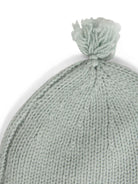 Cappello Tinna per neonato Bonpoint verde salvia con pompon - Rubino Kids