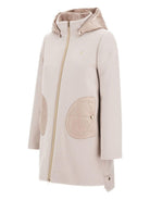 Cappotto per bambina Herno Kids rosa con cappuccio - Rubino Kids