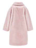 Cappotto per bambina Monnalisa rosa con tasche - Rubino Kids