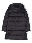 Cappotto per bambina Save The Duck Kids Tiri nero con effetto opaco - Rubino Kids
