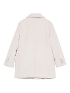 Cappotto per bambino Fay Kids beige con revers classici - Rubino Kids