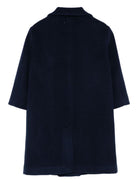 Cappotto per bambino Paolo Pecora Kids blu con design doppiopetto - Rubino Kids