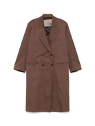 Cappotto per donna THE M Cinzano marrone con doppiopetto - Rubino Kids