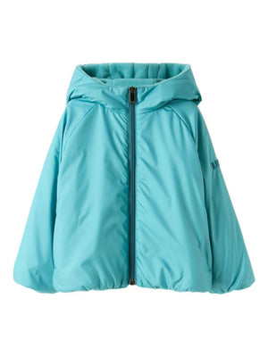The Blue Owl Baby Coat with Hood