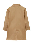 Cappotto reversibile Burberry Kids beige con fantasia a quadri Vintage Check - Rubino Kids