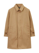 Cappotto reversibile Burberry Kids beige con fantasia a quadri Vintage Check - Rubino Kids