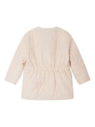 Cappotto trapuntato per bambina Bonpoint beige reversibile - Rubino Kids