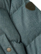 Cappotto trapuntato per neonato Bonpoint verde con cappuccio - Rubino Kids