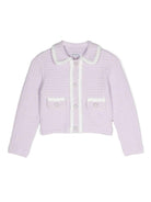 Cardigan con finiture a contrasto - Rubino Kids