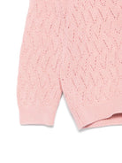 Cardigan Gilli per neonata Molo rosa con logo - Rubino Kids