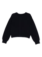 Cardigan per bambina ETRO Kids blu con dettagli ricamati - Rubino Kids