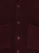 Cardigan per bambino Paolo Pecora Kids borgogna con bottoni - Rubino Kids