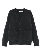 Cardigan per bambino Paolo Pecora Kids grigio con bottoni - Rubino Kids