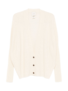 Cardigan per donna ALYSI bianco con scollo a V - Rubino Kids