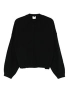 Cardigan per donna ALYSI nero con maniche a palloncino - Rubino Kids