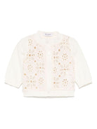 Cardigan per neonata JESURUM BABY Dora beige con maniche lunghe - Rubino Kids