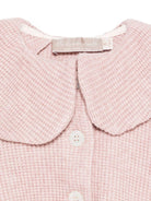 Cardigan per neonata La Stupenderia rosa con colletto arricciato - Rubino Kids