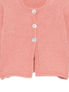 Cardigan per neonata Mariella Ferrari rosa con bottoni - Rubino Kids