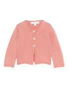 Cardigan per neonata Mariella Ferrari rosa con bottoni - Rubino Kids