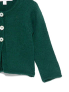 Cardigan per neonata Mariella Ferrari verde con bottoni - Rubino Kids