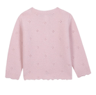 Cardigan per neonata Tartine Et Chocolat rosa con bottoni sul davanti - Rubino Kids