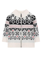 Cardigan per neonato Boss Kids multicolore con zip - Rubino Kids