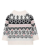 Cardigan per neonato Boss Kids multicolore con zip - Rubino Kids