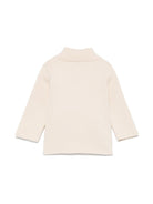 Cardigan per neonato Il Gufo beige con chiusura doppiopetto in cotone - Rubino Kids