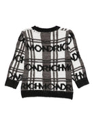 Cardigan per neonato John Richmond Junior multicolore con motivo a quadri - Rubino Kids