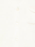 Cardigan per neonato La Stupenderia bianco con design lavorato a maglia - Rubino Kids