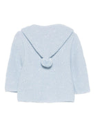 Cardigan per neonato Paz Rodrìguez azzurro con cappuccio - Rubino Kids