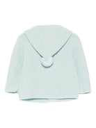 Cardigan per neonato Paz Rodríguez verde con pompon - Rubino Kids