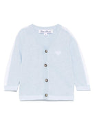 Cardigan per neonato Tartine Et Chocolat azzurro con ricamo e bordo a contrasto - Rubino Kids