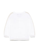 Cardigan per neonato Tartine Et Chocolat bianco con ricamo e bordo a contrasto - Rubino Kids