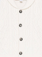 Cardigan per neonato Tartine Et Chocolate bianco con bottoni frontali - Rubino Kids