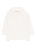 Cardigan per neonato Tartine Et Chocolate bianco con bottoni frontali - Rubino Kids