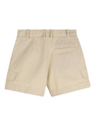 Cargo corti per bambino Givenchy Kids beige con tasche laterali - Rubino Kids