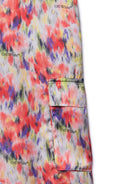 Cargo per bambina Off - White Kids multicolore in crepe de chine con stampa all - over - Rubino Kids