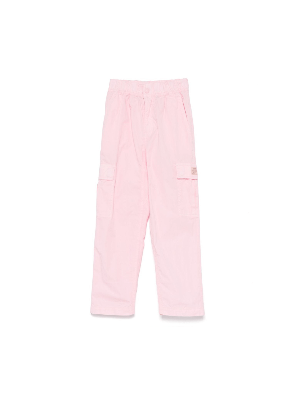 Cargo per bambina POLO RALPH LAUREN KIDS rosa con applicazione tasche - Rubino Kids