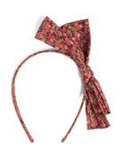 Cerchietto per bambina Bonpoint Jin rosso con stampa Cherry - Rubino Kids